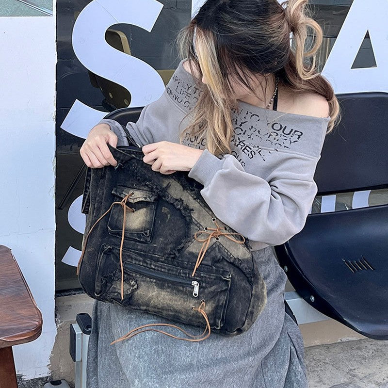American Jean Versatile Large Capacity Commute Crossbody Bags