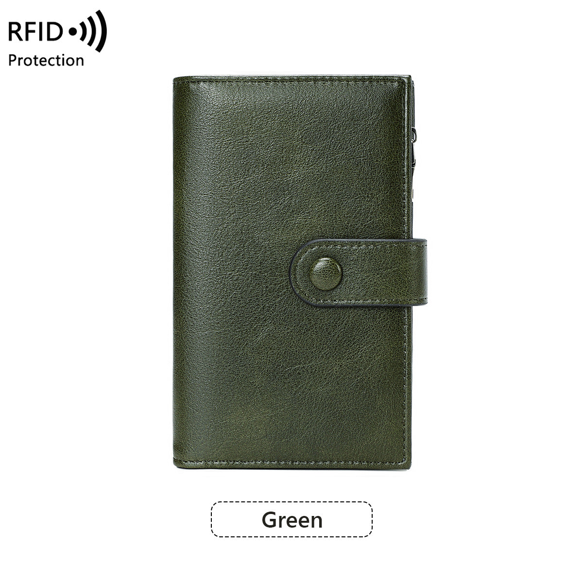 Women's Swiping Retro Passport Long Document Ladies Wallet