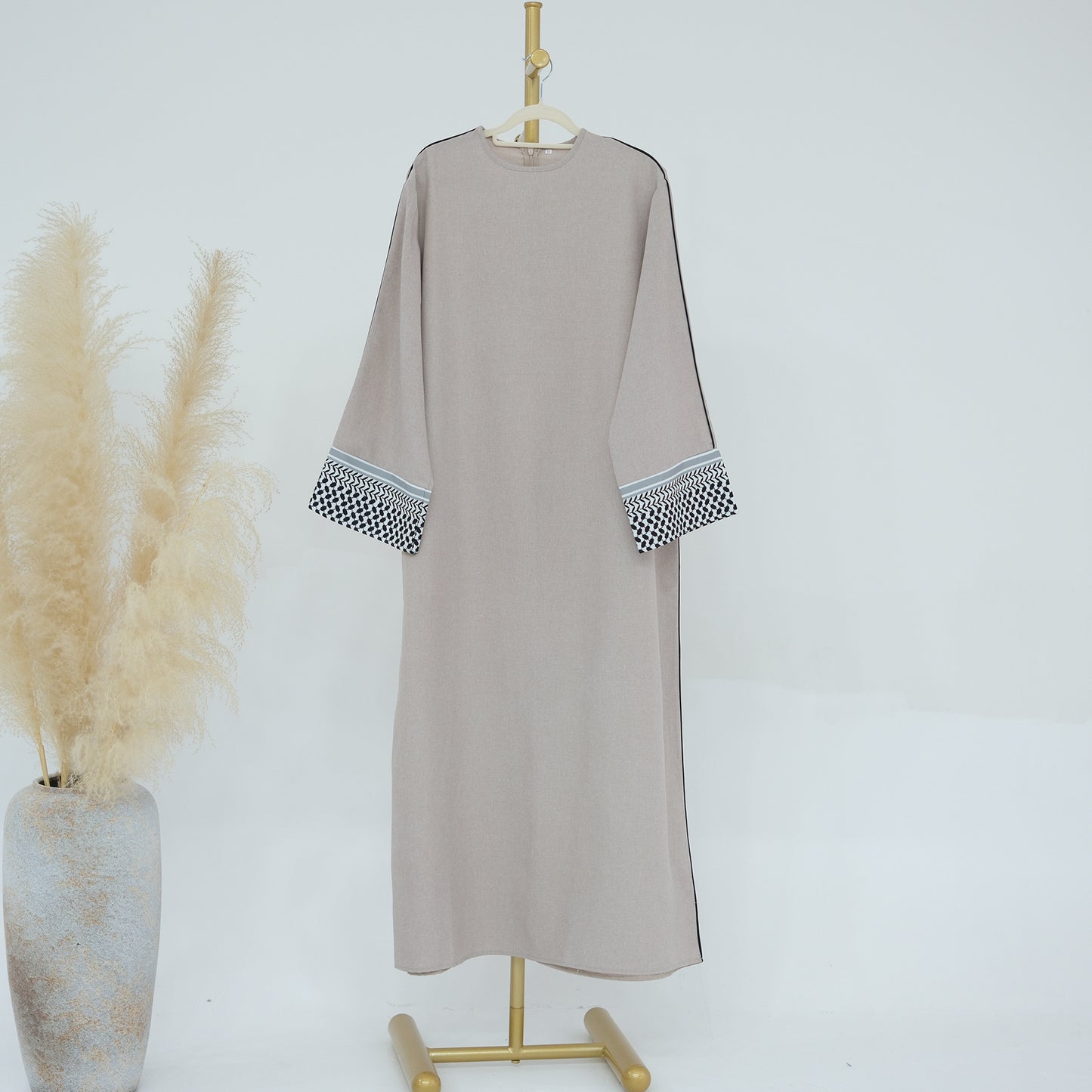 Trendy Turkish Stitching Series Elegant Dress Clothing