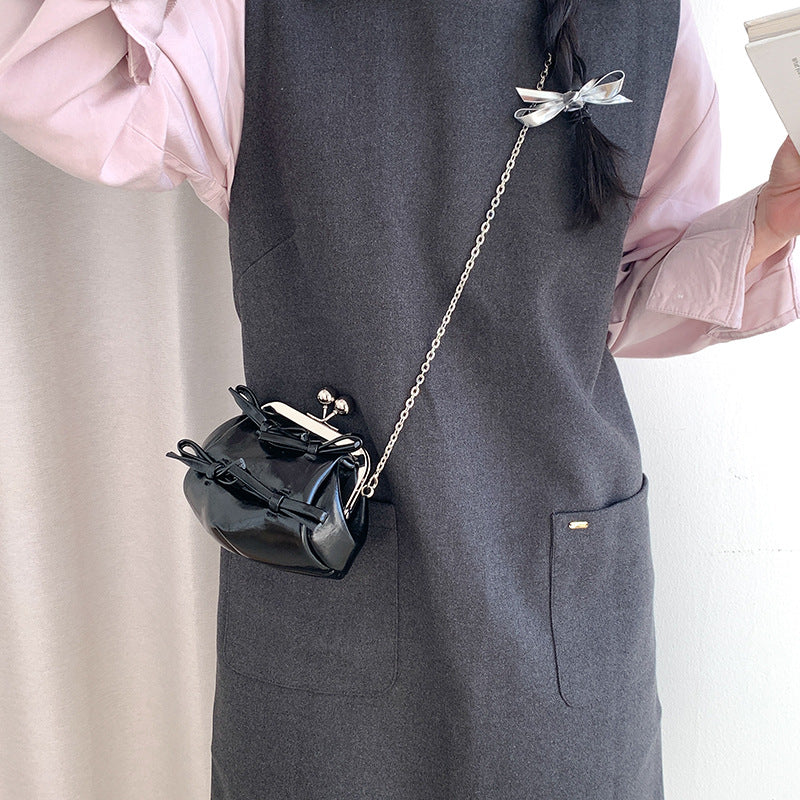 Women's Mini Cute Bow High-grade Exquisite Chain Phone Bags