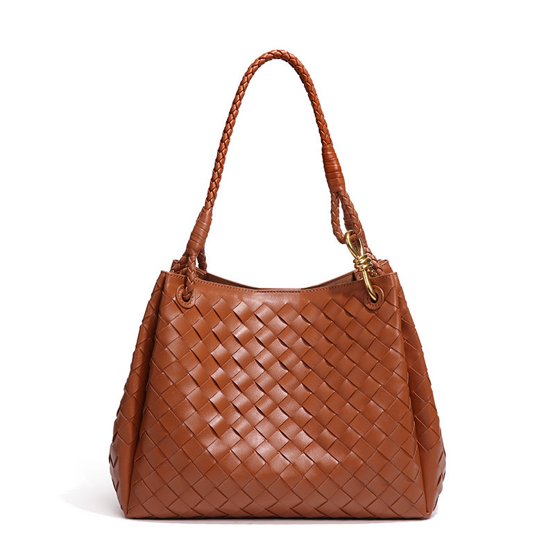 Woven Parachute Large Capacity Commuter Open Handbags