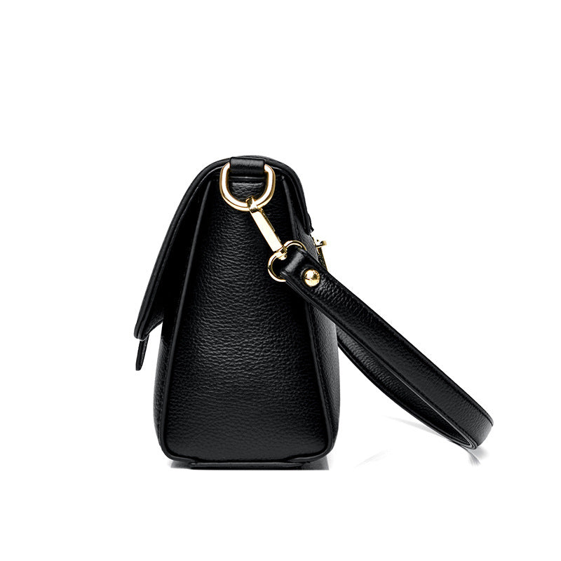 Women's Spring Soft Leather Large Capacity Classic Versatile Shoulder Bags