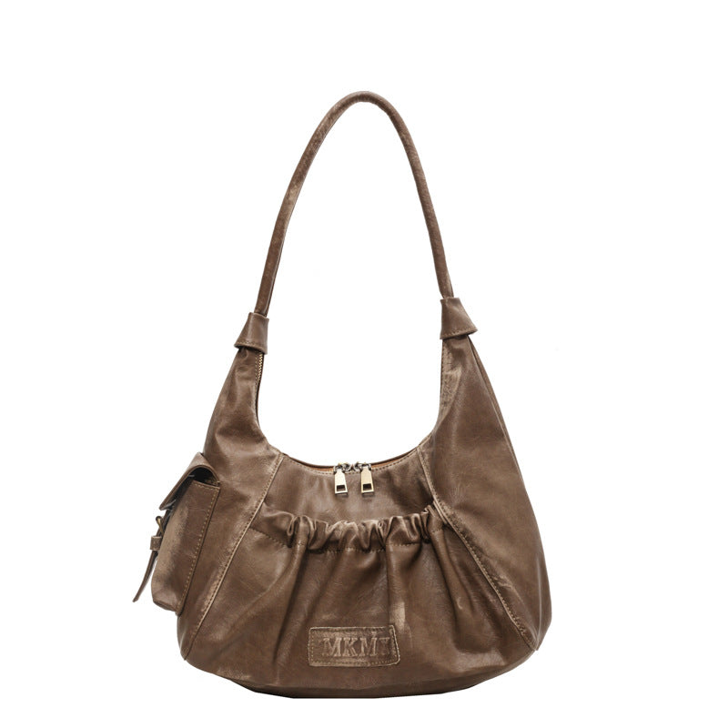 Women's Niche High-grade Retro Hot Underarm Style Shoulder Bags