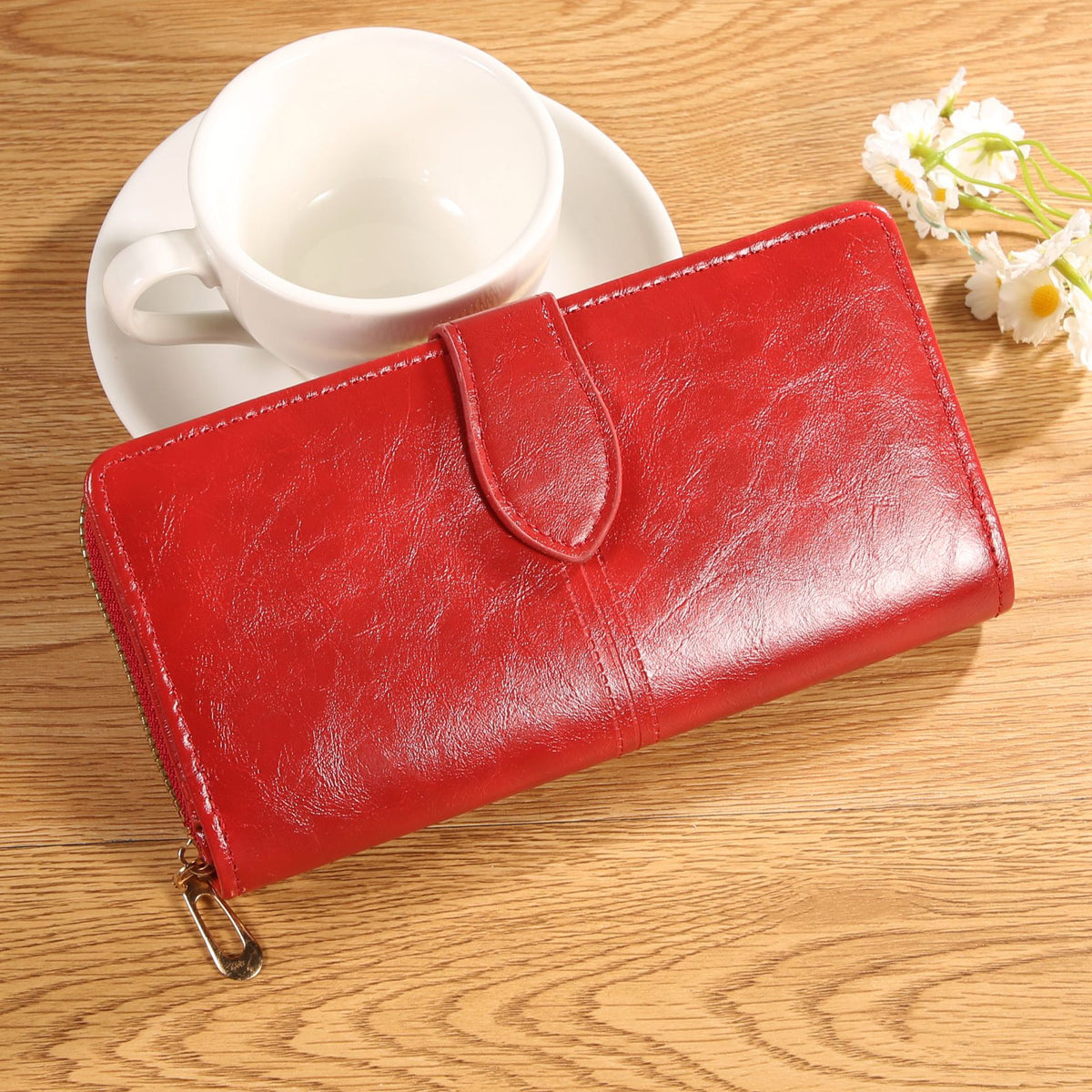 Women's Long High-grade Large Capacity Multiple Slots Ladies Wallet