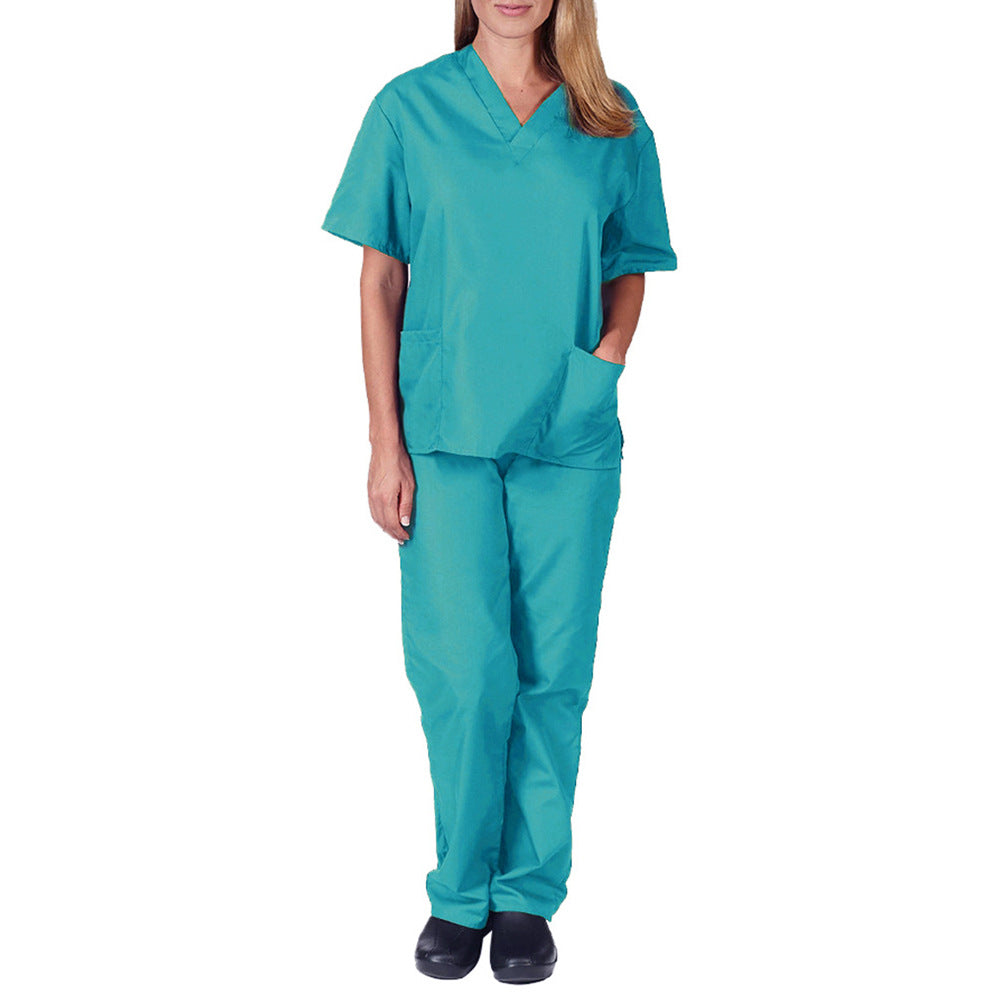Hand Washing Thin Male Doctor Surgical Gown Female Nurse Uniform