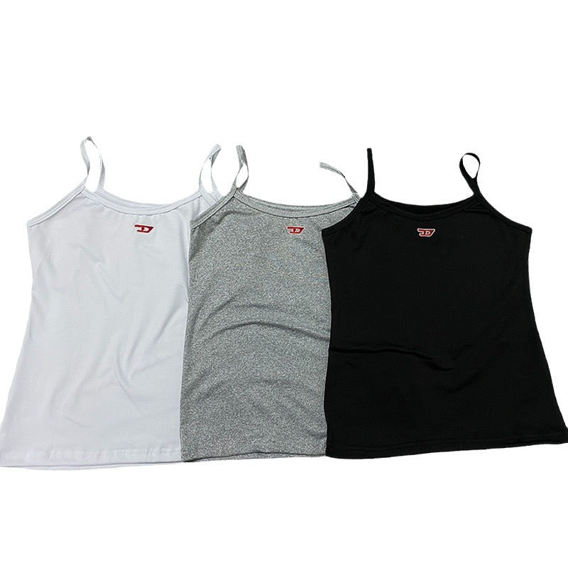 Three-color Beauty Back Sling Female Slim Tops