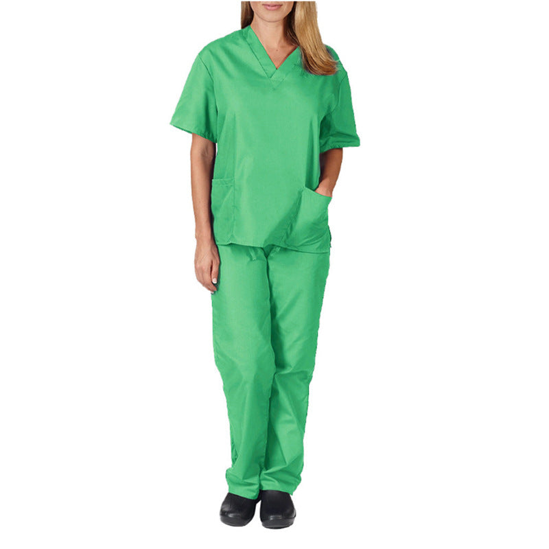 Color Pocket Nursing Work Uniforms Nurse Uniform