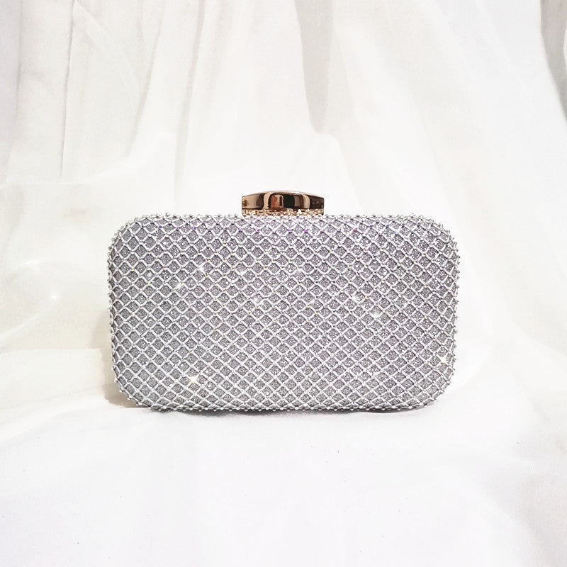 Women's Portable Dinner Leather Banquet Shiny Trendy Bags