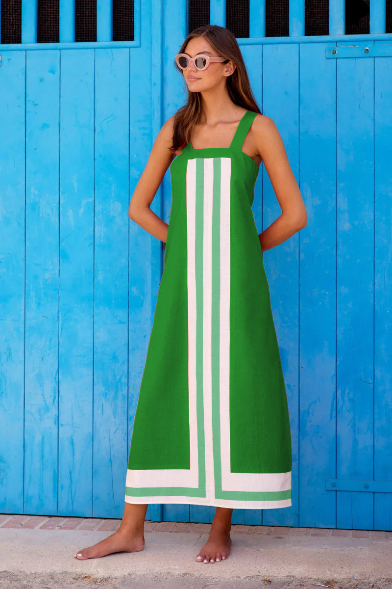 Summer Casual Dress Seaside Vacation Style Dresses