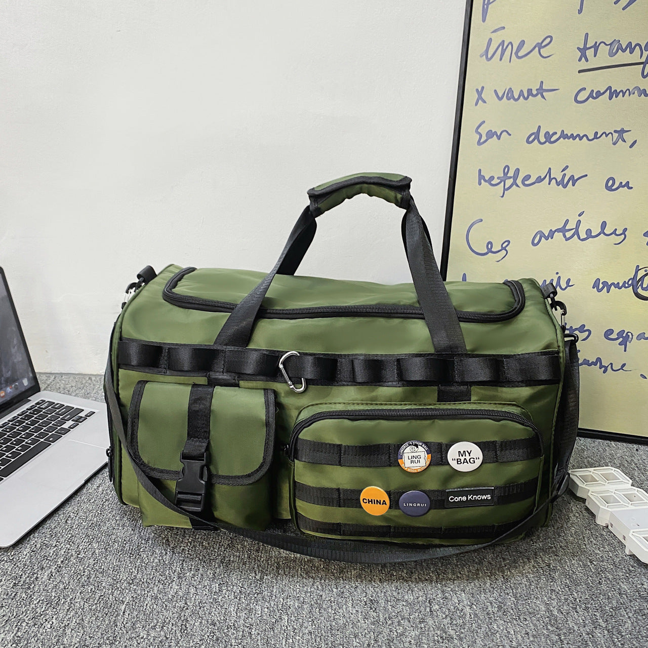 Women's & Men's & Style Large Capacity Storage Tooling Travel Bags