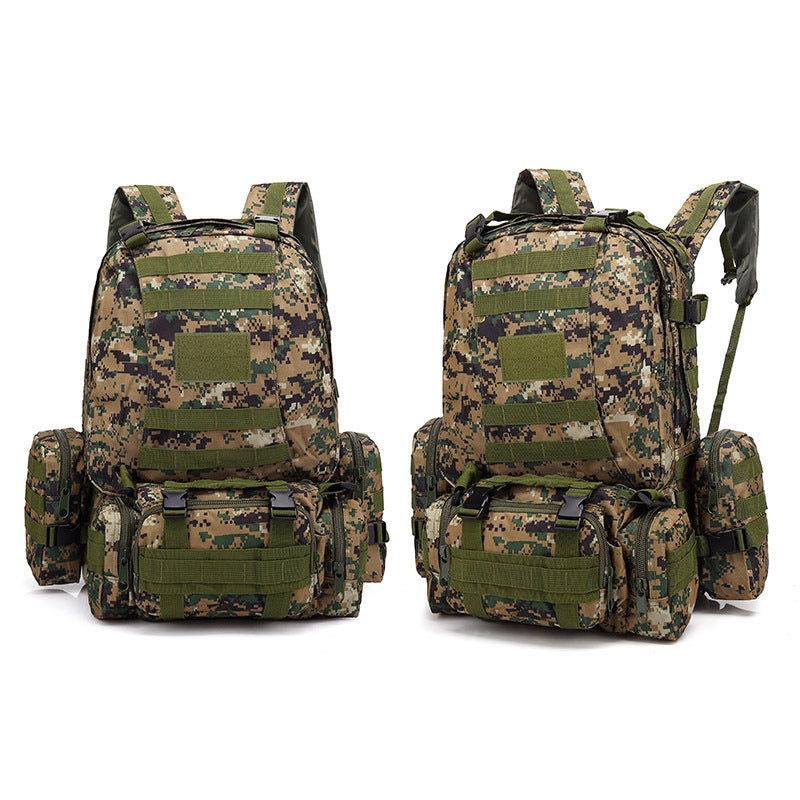 Men's Camping Combination Large Capacity Camouflage Tactics Sports Backpacks