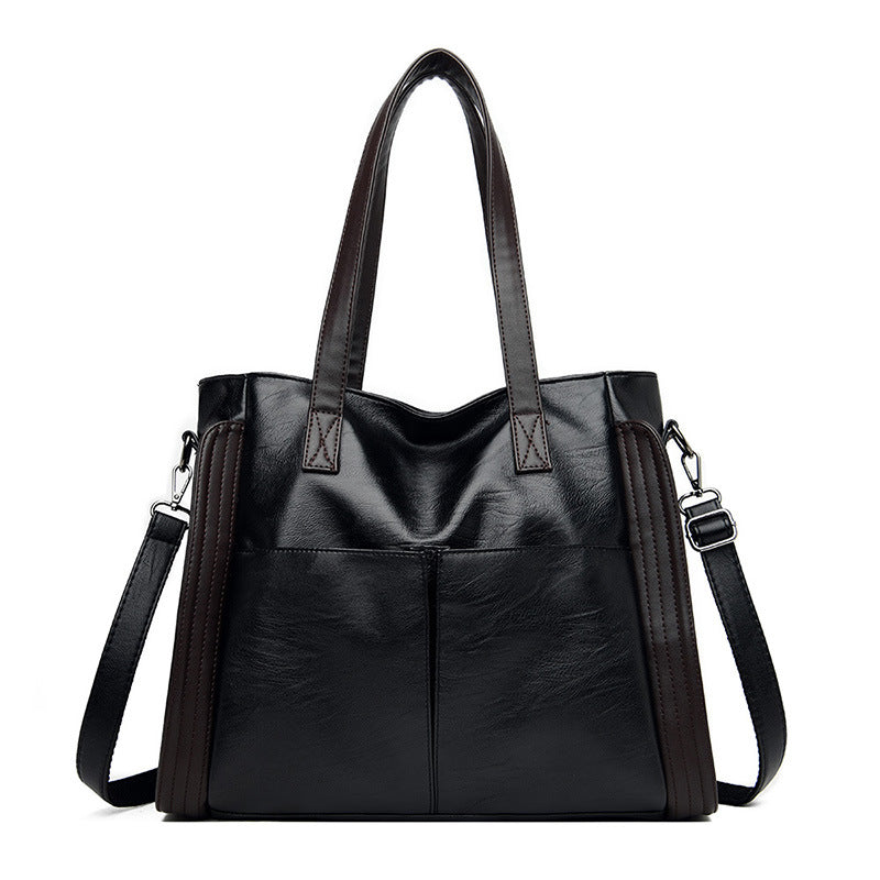 Women's Quick Hair Large Capacity Soft Leather Crossbody Bags