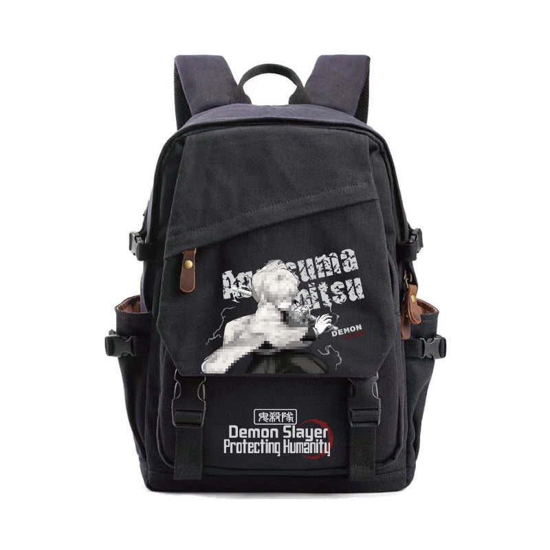 Anime Spy Play House No Canvas Backpacks