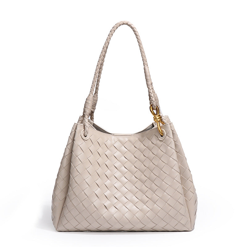 Woven Parachute Large Capacity Commuter Open Handbags