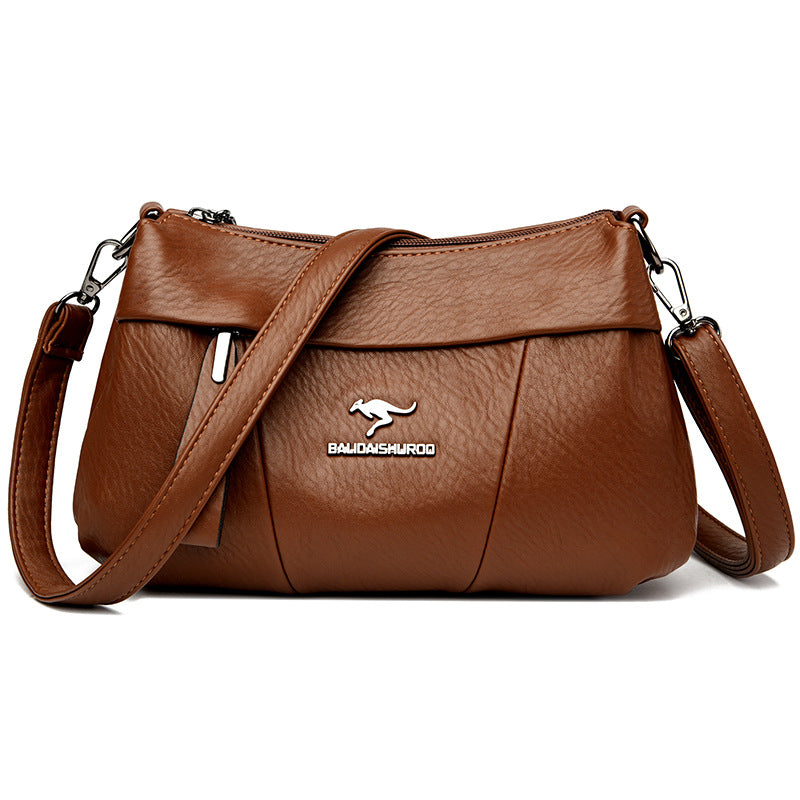 Women's Summer Mother Korean Style Stitching Elegant Crossbody Bags