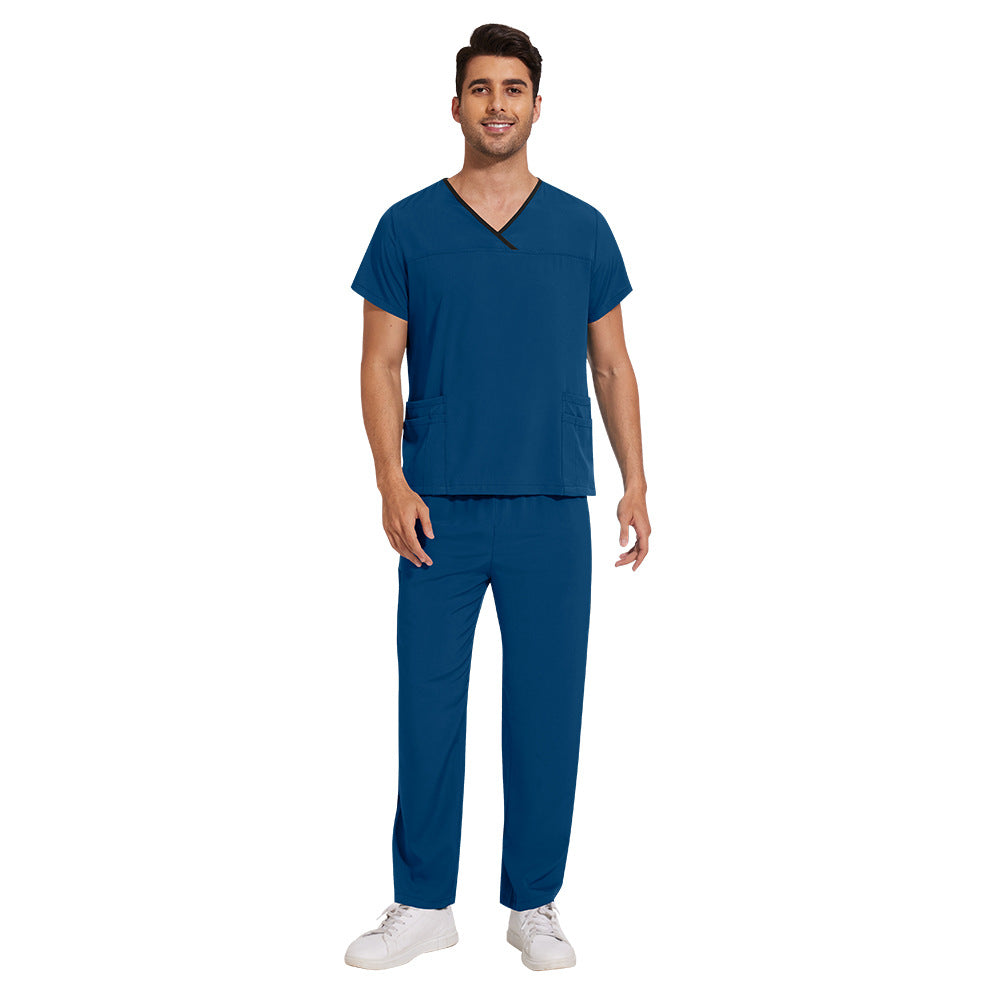 Washing Medical Work Clothes Thin Sleeve Suits
