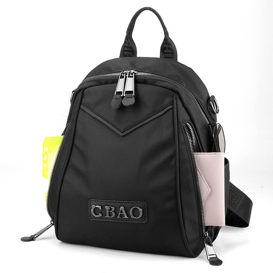 Women's Oxford Cloth Lightweight Commuter Large Capacity Backpacks
