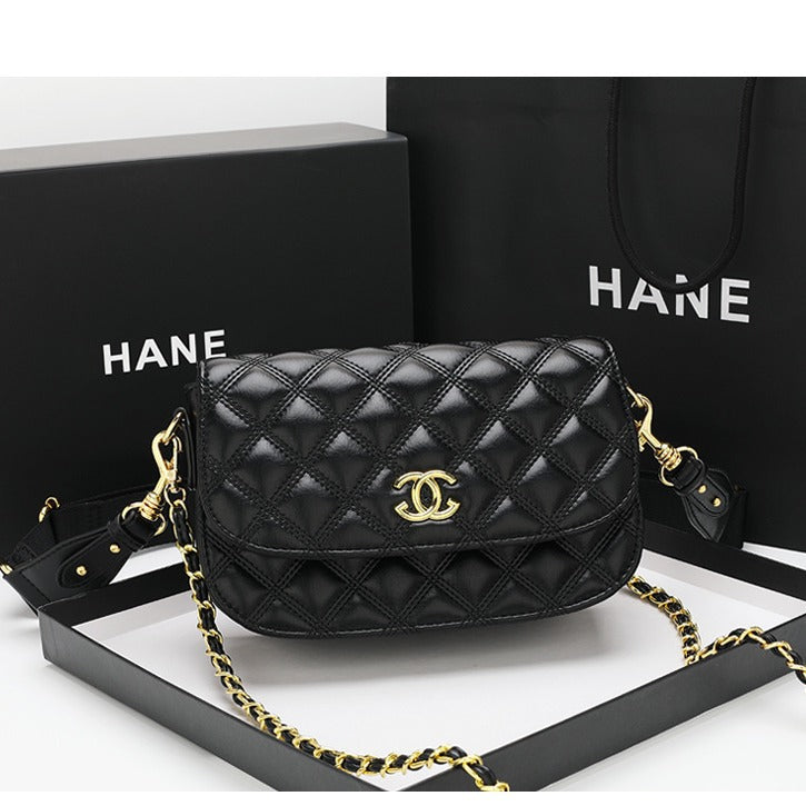 Women's Style Rhombus Chain Western Texture Bags