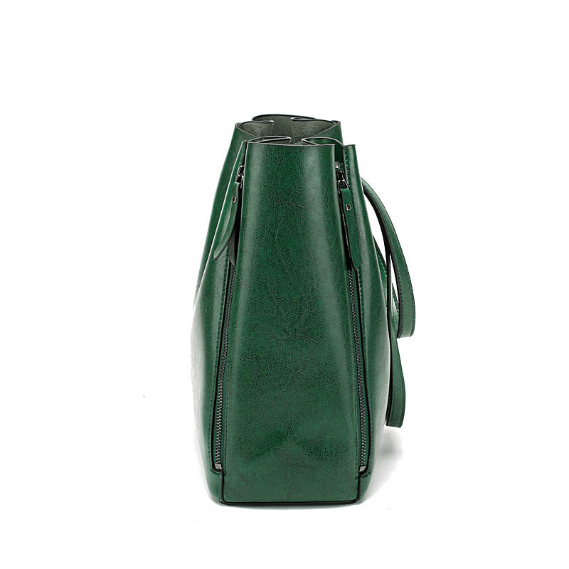 Women's Slouchy Fashion Simple Large Capacity Handbags