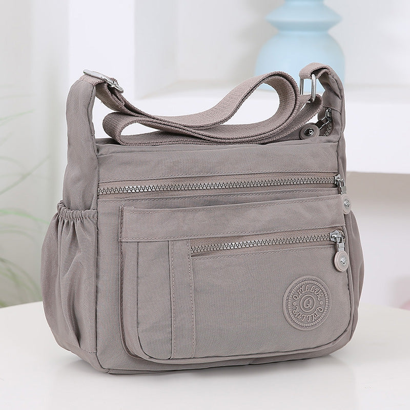 Women's Korean Style Nylon Canvas Large Capacity Travel Bags