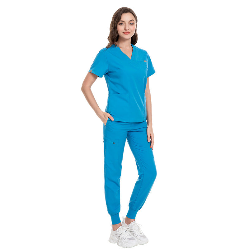 Stretch Surgical Gown Sleeve Hospital Female Korean Uniform