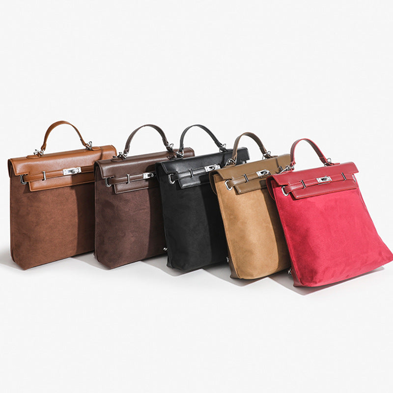 Women's Retro Large Capacity Kelly Trendy Fashion Backpacks
