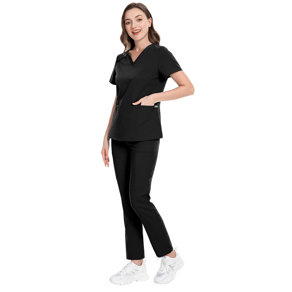 Split Cloth For Nursing Workers Lab Medical Uniform