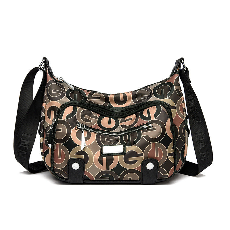 Women's Summer Waterproof Oxford Cloth Mom Large Crossbody Bags