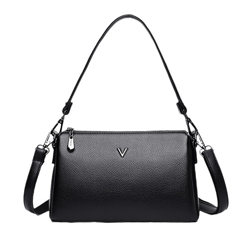 Women's Korean Versatile Fashionable Mom Generous Bags