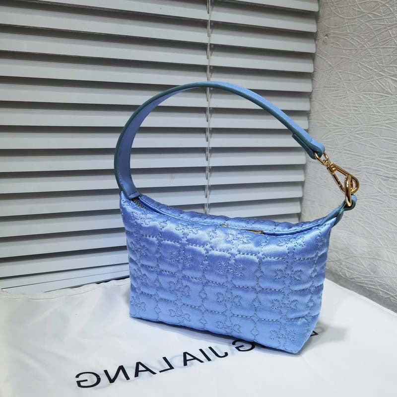 Women's Satin Hand Carrying Lunch Box Fortune Handbags