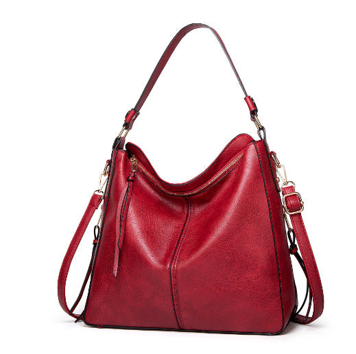 Women's Simple Hobo Korean Style Big Women's Shoulder Bag