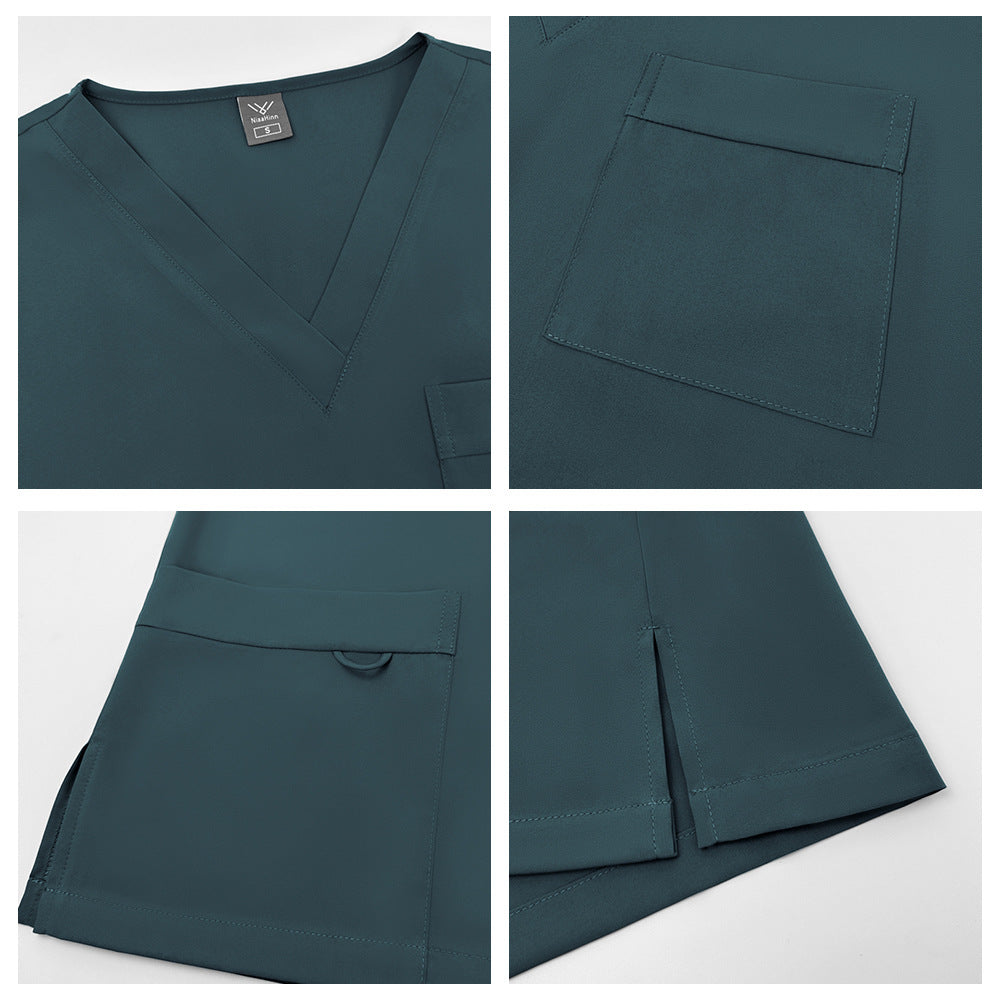 Women's & Men's & Stretch Hand Washing Doctor Two-piece Uniform