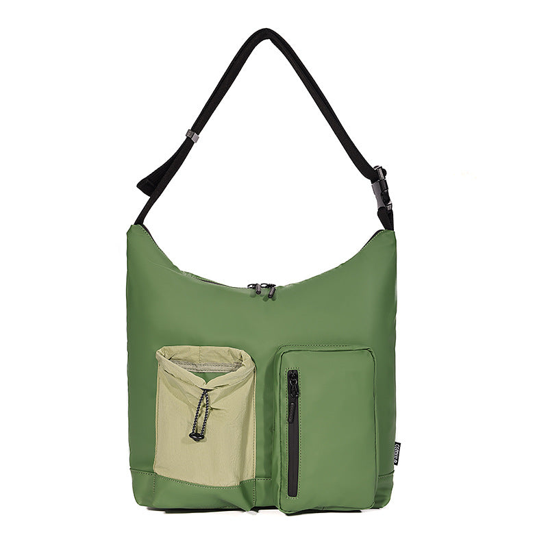 Women's Simple Solid Color Leisure Personality Trendy Shoulder Bags