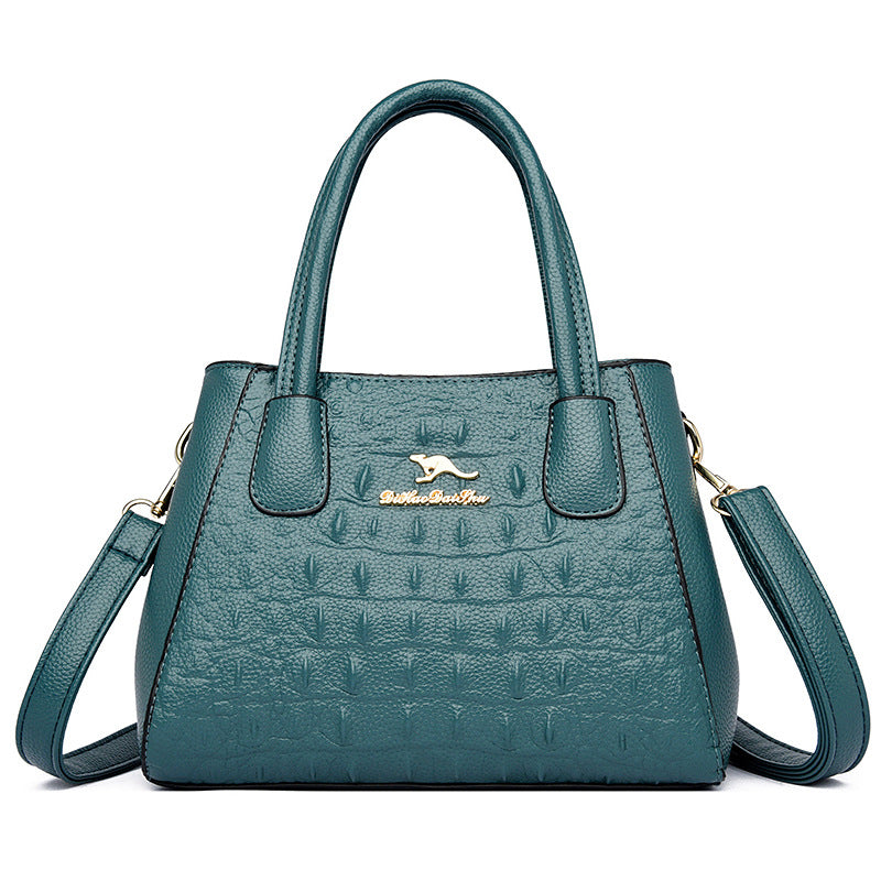 Women's Popular Charming Comfortable Crocodile Pattern Crossbody Bags