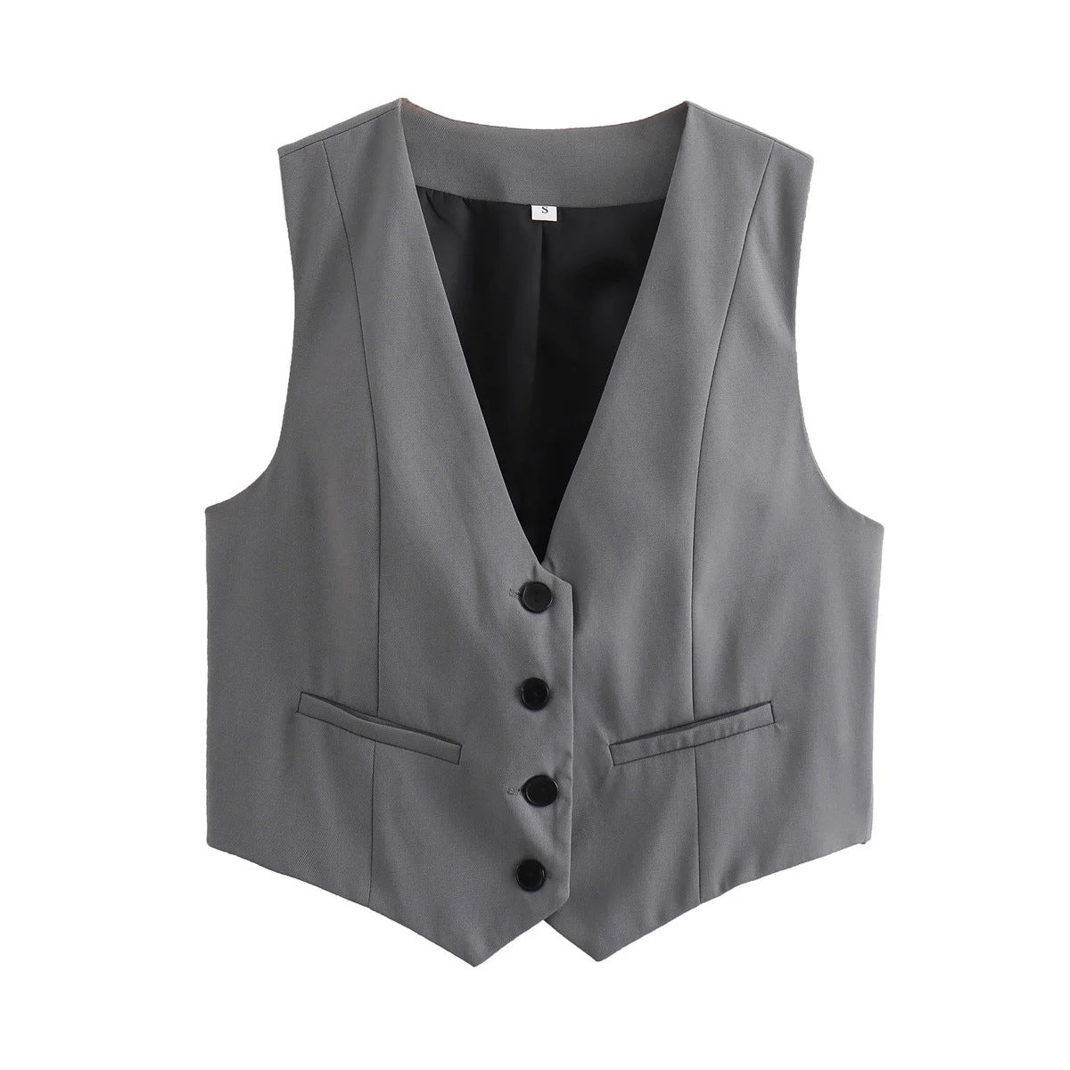 Women's Color Summer Casual Slim Sleeveless For Vests