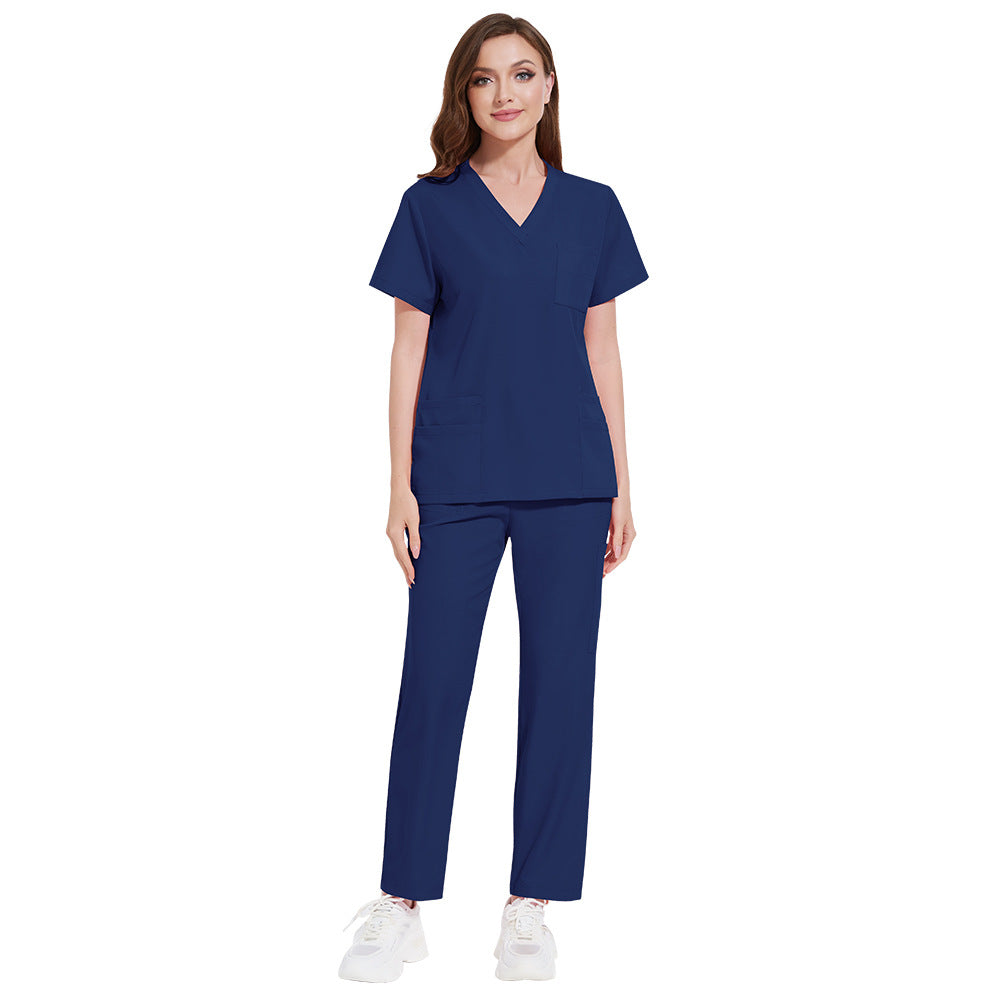 Multicolor Split Overalls Protective Business Work Clothes Technician's Uniform