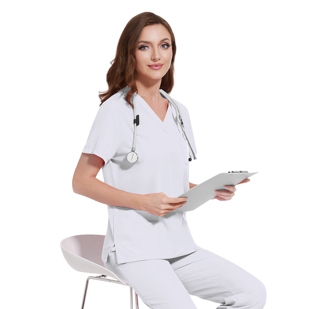 Multicolor Split Overalls Protective Business Work Clothes Technician's Uniform