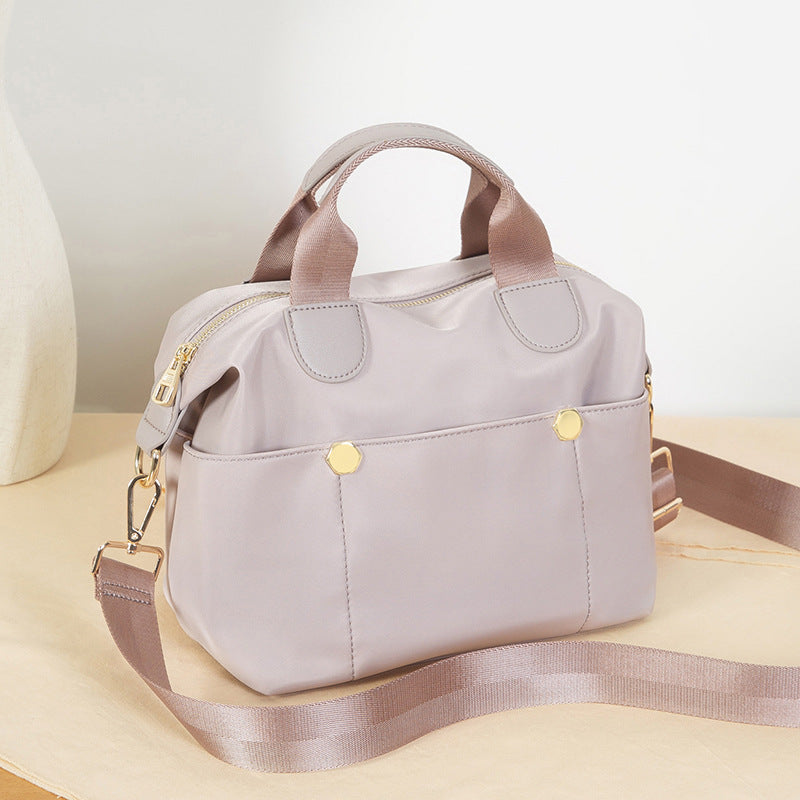 Women's Simple Commute Fashion Portable Dumpling Shoulder Bags