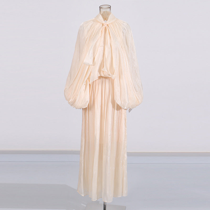 Women's Vietnam Niche Dress Spring Fashion Design Batwing Dresses