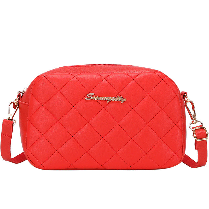 Graceful Women's Embroidered Christmas Diamond Stylish Women's Messenger Bag