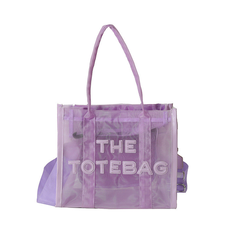Women's Versatile Jelly Large Capacity Fashion Handbags