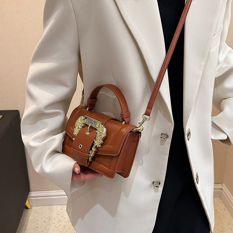 Women's Niche Design Trendy Rhombus Chain Fashionable Small Square Bags