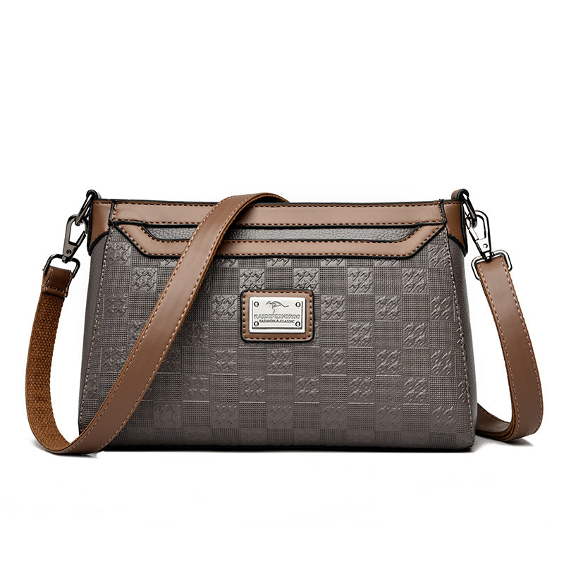 Women's Slouchy Elegant Fashion Rhombus Printed Crossbody Bags