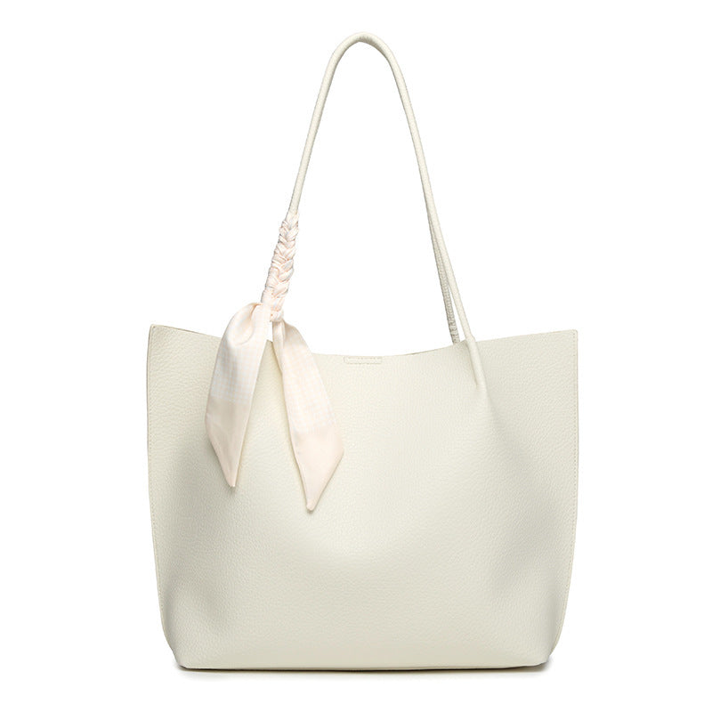 Women's Large Capacity Underarm Korean High-grade Silk Shoulder Bags