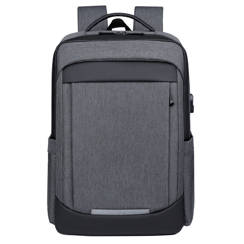 Men's Large Capacity Business Inch Computer Coverable Backpacks