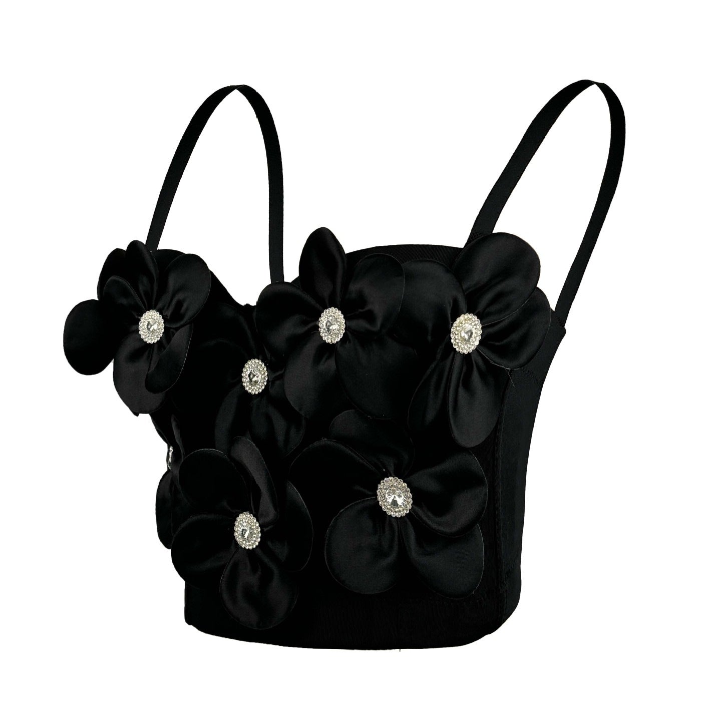 Sexy Corset Fishbone Bra Strap Coaster High-grade Tops