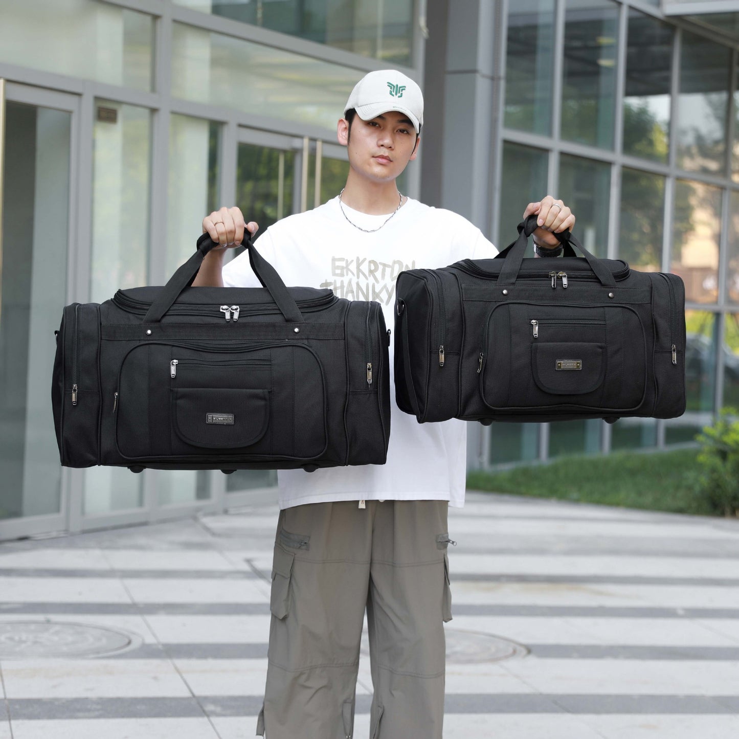 Men's Cloth Folding Short Business Trip Lightweight Travel Bags