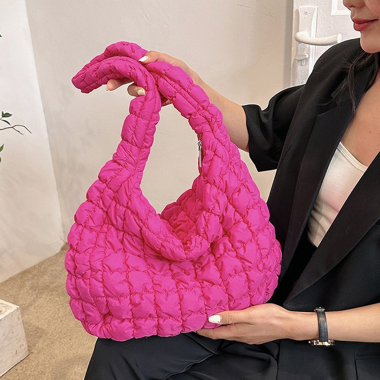 Women's Pleated Cloud Fashion Portable Dumpling Large Shoulder Bags