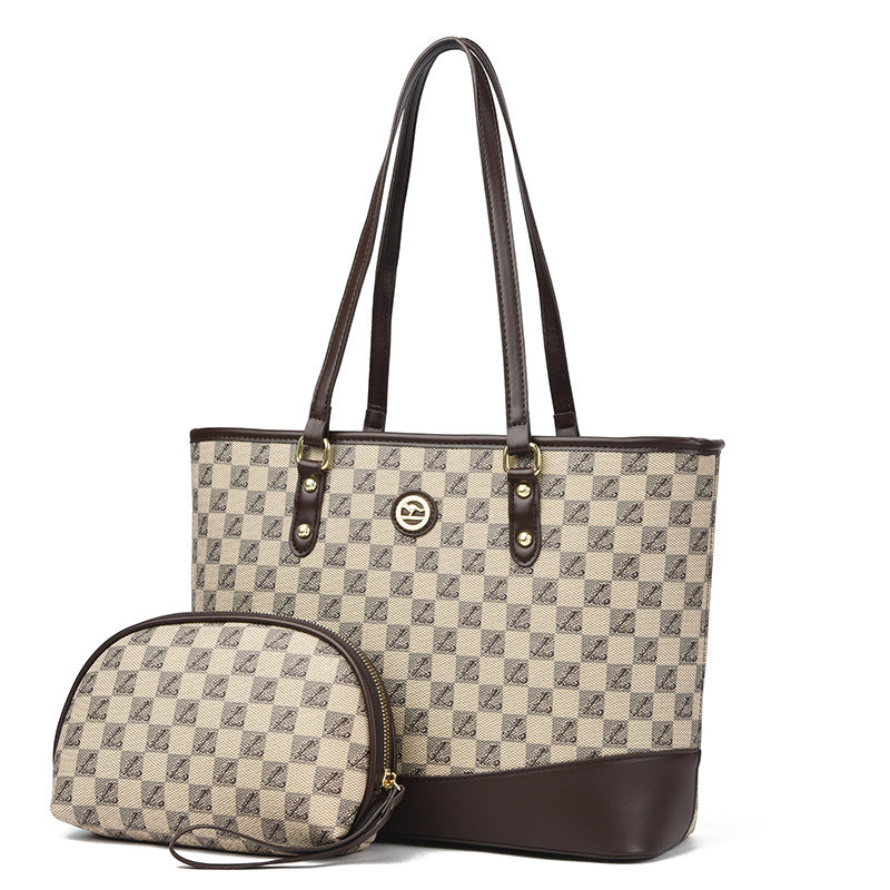 Women's Mother Fashion Large Capacity Letters Mom Handbags
