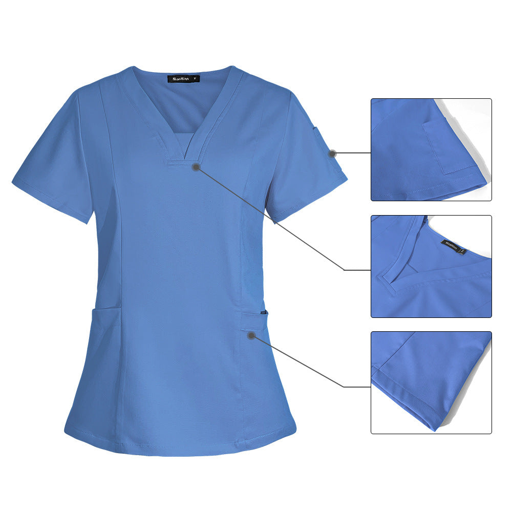 Surgical Gown Female Hospital Operating Stretch Uniform